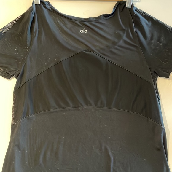 Alo scoop mesh tee - Picture 4 of 4